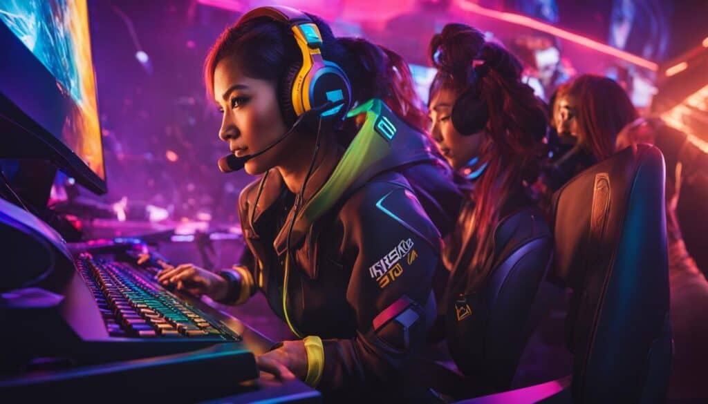 women gamers in esports