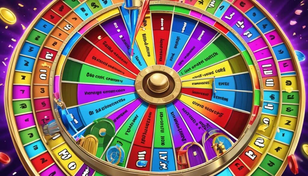 Wheel of Fortune category selection