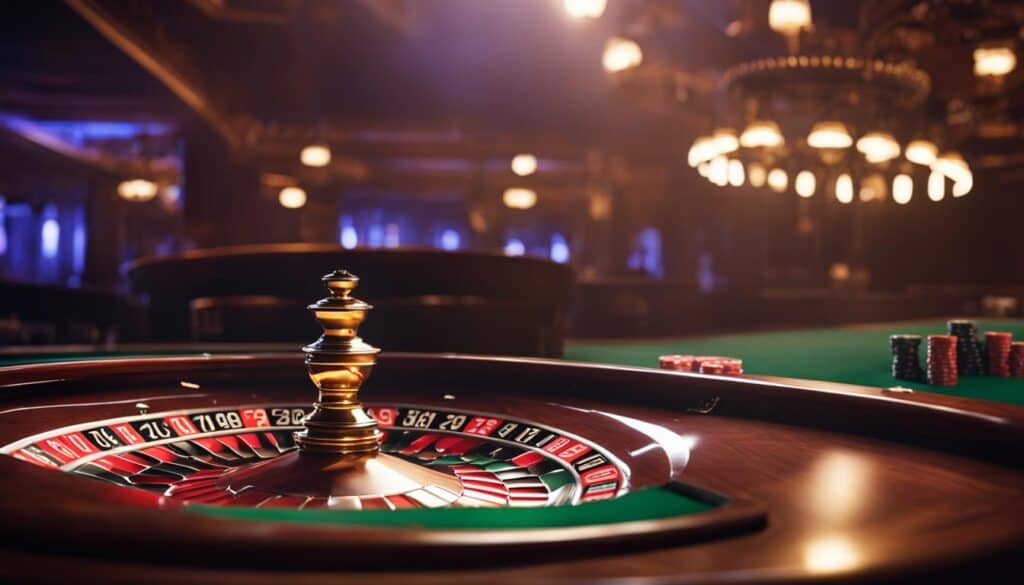 game selection in roulette