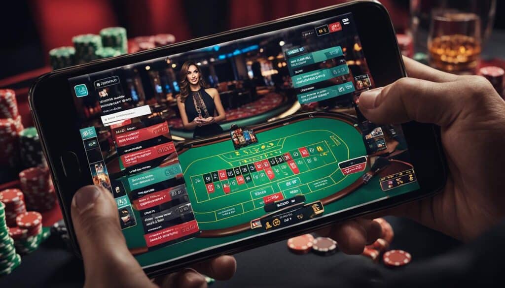 mobile live dealer games