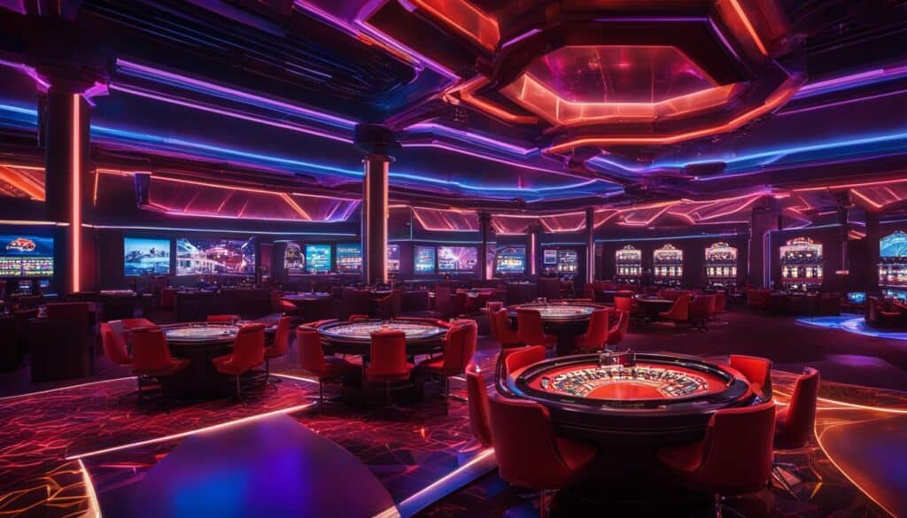 VR devices in casinos