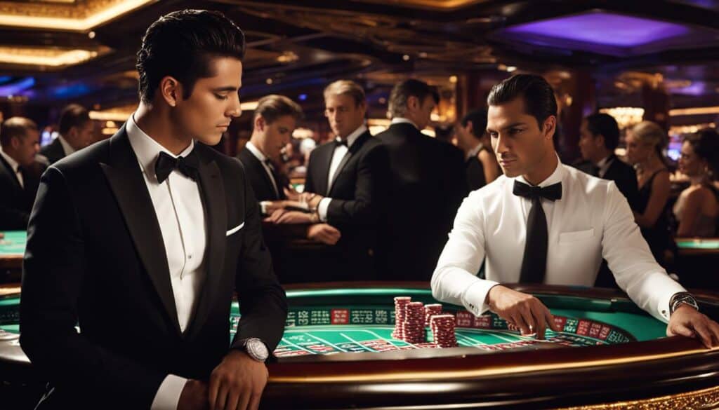 formal casino attire for men