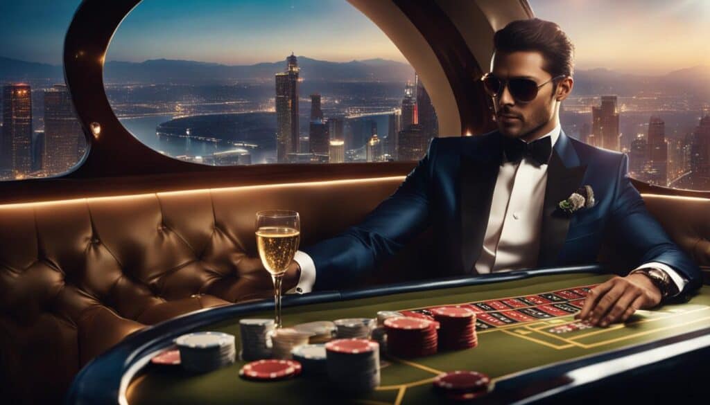 millionaire gamblers lifestyle image