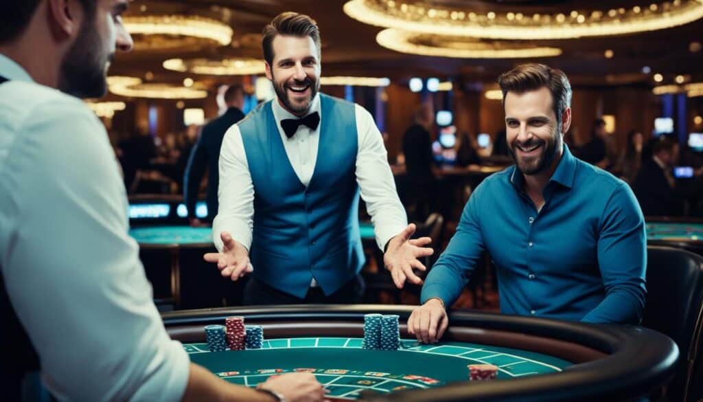 Live Casino Dealers Interaction