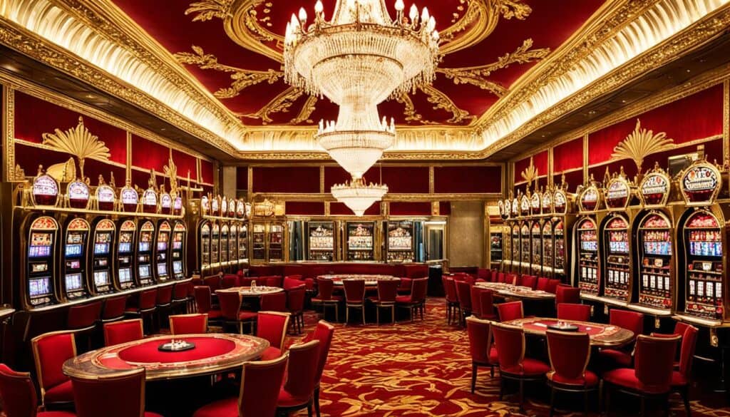 luxurious casino aesthetics