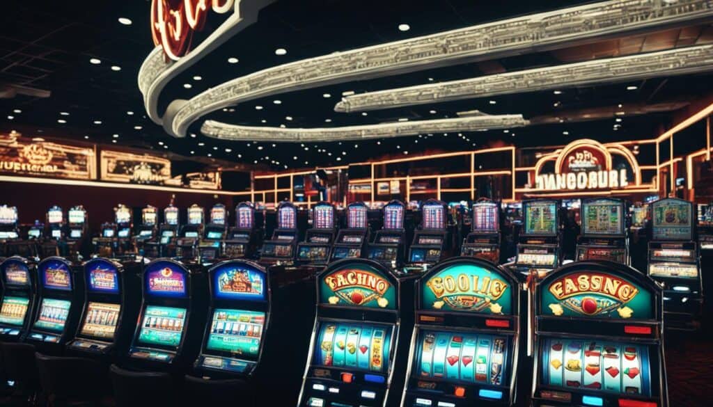 Evolution of slot machines in casinos