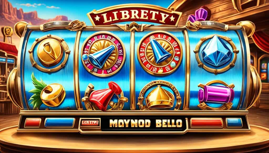 The iconic Liberty Bell slot machine