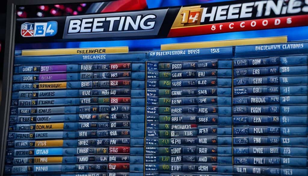 reality TV betting odds