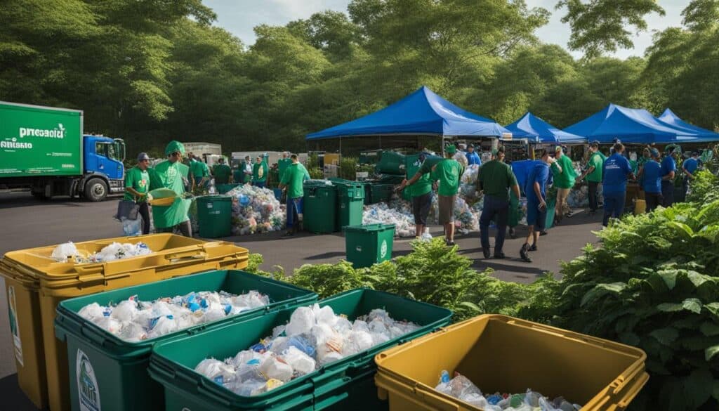 Recycling in casinos