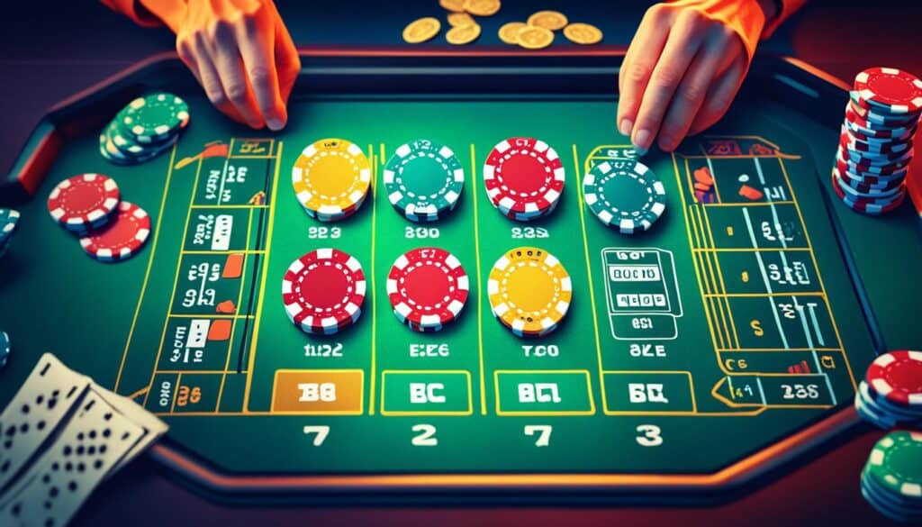 bet sizing online gambling