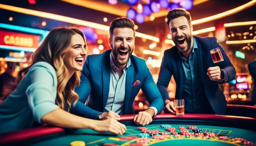 Competitive Socializing in Casino Entertainment