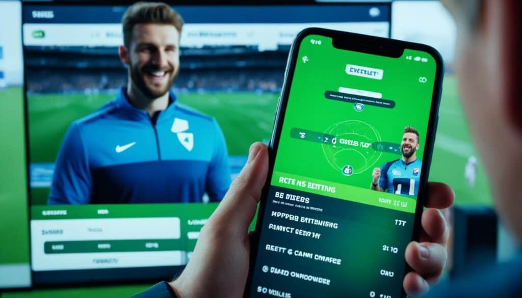 Convenience of mobile sports betting apps