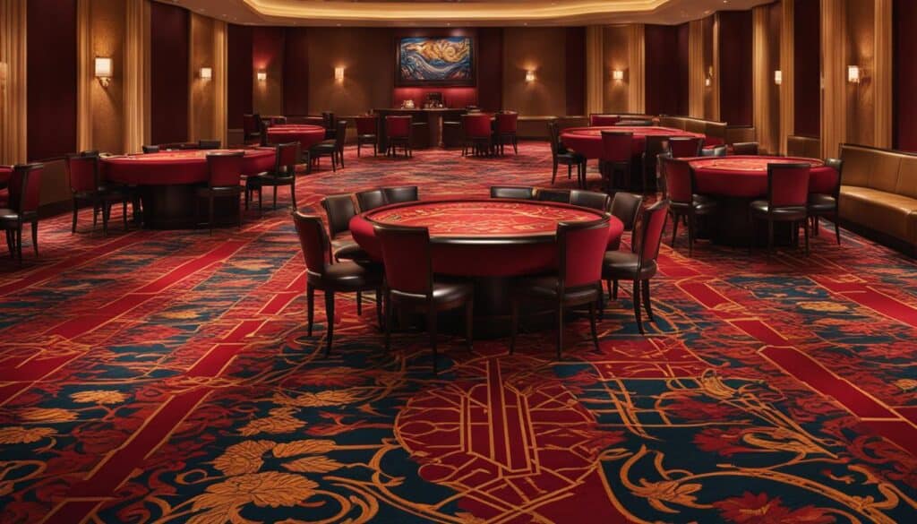 Reno's Riverside Hotel Casino classic carpet