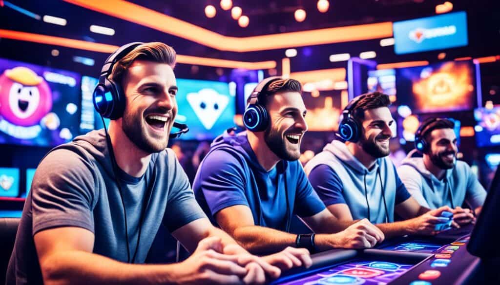 Social Interactions in Online Gambling