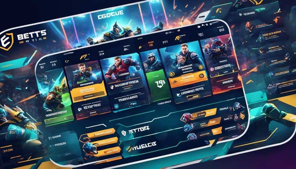 Mobile eSports Betting Platform